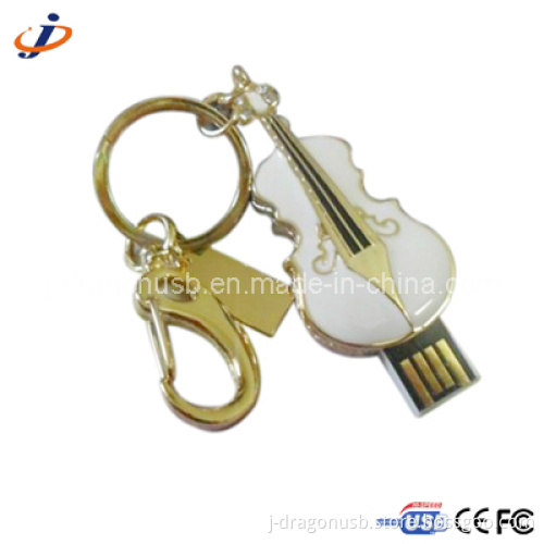 Stoving Varnish Jewelry Guitar USB Flash Drive (JJ107)